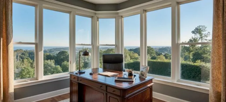 Residential Bow Window Installation in Milpitas, CA