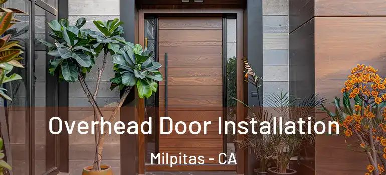  Overhead Door Installation Milpitas - CA